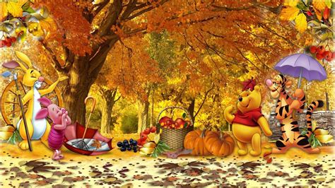 Pooh Thanksgiving Wallpapers Wallpaper Cave