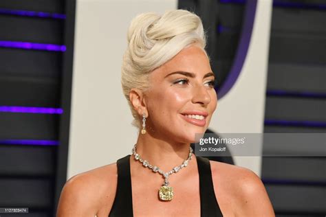 Lady Gaga Winner Of Best Music Attends The 2019 Vanity Fair Oscar