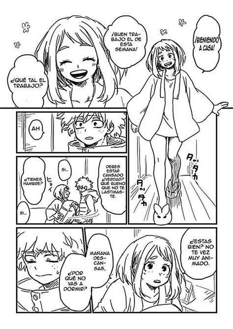 Lo Que Siento Por Ticomicdeku X Uraraka 5 Manga Amor Parejas De