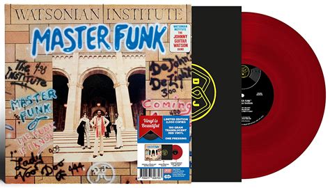 Watsonian Institute Vinyl Lp Master Funk 180 Gram Translucent Red