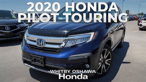 2020 Honda Pilot Touring In Obsidian Blue Pearl Us7255 Youtube