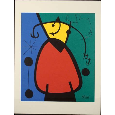 Joan Miro Modern Abstract Art Print