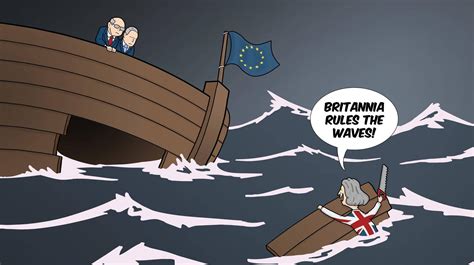 Brexit officially happened on 31 january but the uk is now in a transition period until the end of 2020. Karikaturen zum Brexit: Schiffbruch wie ein König