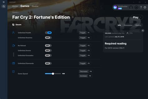 Far Cry 2 Fortunes Edition Cheats And Trainer For Steam Trainers