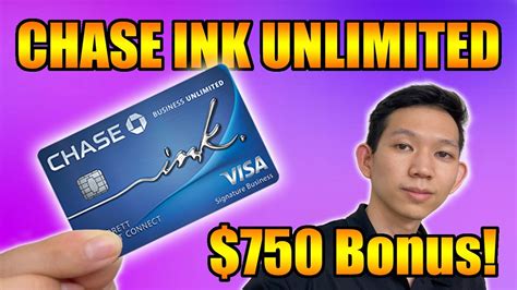 Chase Ink Business Unlimited Credit Card Review 75000 Point Sign Up