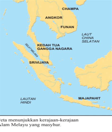 Peta Kerajaan Awal Alam Melayu Kuiz Sejarah Tingkatan Bab By Cg Hot