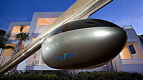 Nasa Skytran The Future Levitating Transit The First Public Experimen