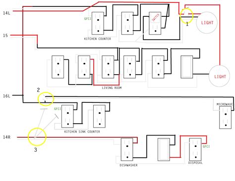 Elegant Wiring Diagram For Kitchen Unit Lights Diagrams Digramssample