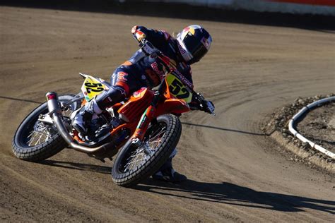 Red Bull Ktm Factory Racing Flat Track Media Day Riding The 450 Sx F