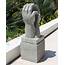 Engage Modern Art Stone Statue  Large Garden Sculpture