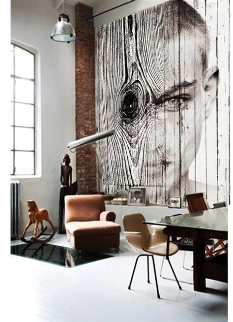 Wall Graphic Becomes Art Wall Graphics With A Creative Touch