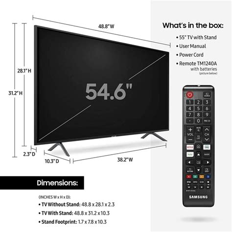 Samsung Flat 55 Inch 4k Uhd 7 Series Ultra Hd Smart Tv Dove Computers