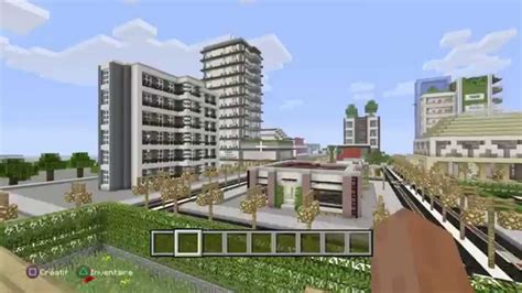 Minecraft Comment Construire Une Ville Moderne épisode 1 Youtube
