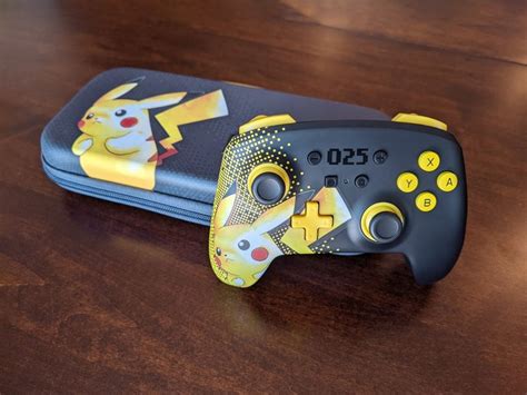 Powera Pikachu 025 Wireless Controller And Case Perfect Pokémon