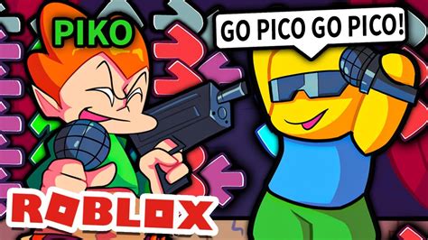 Thank you, not funny guy for telling everyone on the friday night funkin' itch.io about the site!! I Pretended To Be PICO In Roblox Friday Night Funkin - YouTube