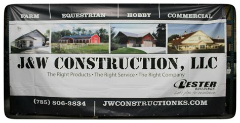 We Made This Banner For Jandw Construction Wesellthose Shannon A
