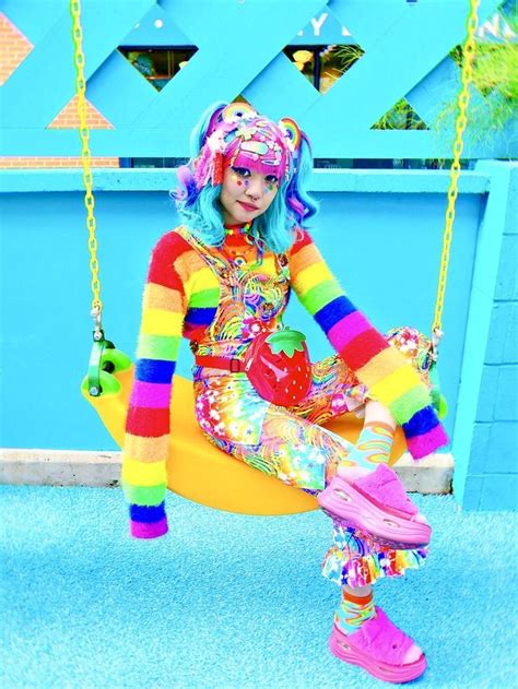 50 Beautiful Rainbow Fashion Ideas For 2021 In 2021 Harajuku Fashion