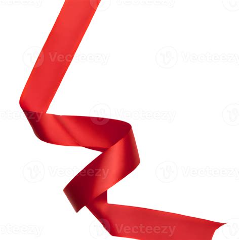 Close Up Of Red Ribbon 21877506 Png