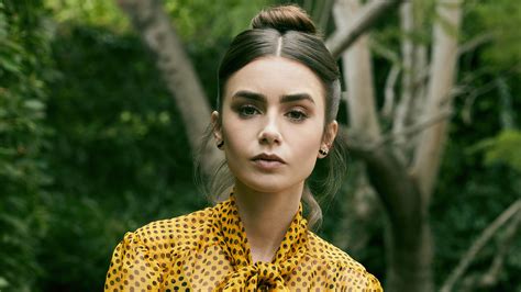 Lily Collins Backstage Magazine 4k Wallpaperhd Celebrities Wallpapers