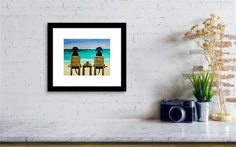 Beach Bums Framed Print By Roger Wedegis