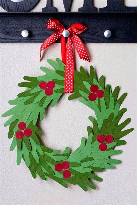 Christmas Wreath Craft Idea For Kids Crafts And Worksheets For