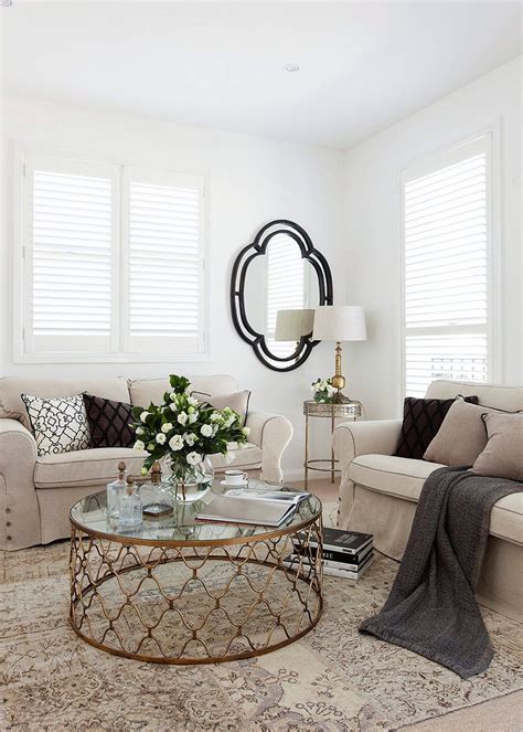 Hamptons Style Living Room Makeover The Beauty Of This Makeover Is