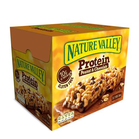 Nature Valley Protein Bar Peanut Chocolate X G Costco Uk