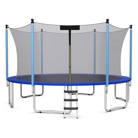 Gymax 15 Ft Trampoline Combo Bounding Bed Trampoline With Ladder