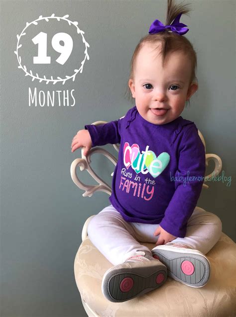 My 19 Month Old With Down Syndrome Baby•lemonade•blog