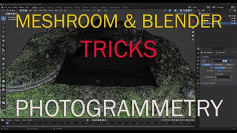 Photogrammetry Meshroom And Blender Tricks YouTube