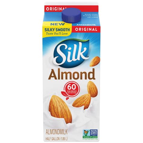 Silk All Natural Original Almond Milk 05 Gal