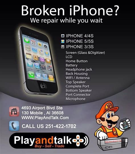 Maybe you would like to learn more about one of these? Play And Talk Video Games Iphone Repair - 21 Photos ...