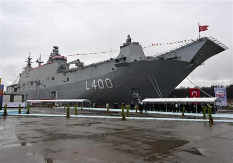 Najveći turski ratni brod isporučen Turskoj ratnoj mornarici BosnaInfo