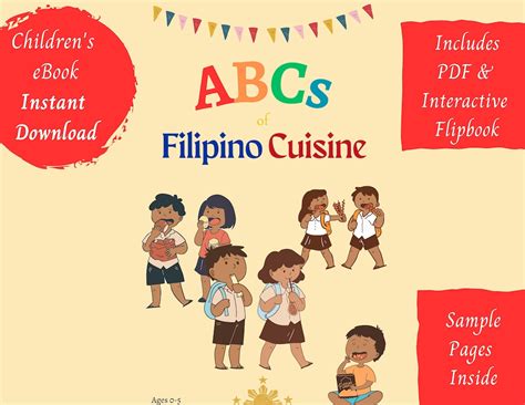 Childrens Abc Book Learn Tagalog Words Abcs Of Filipino Etsy