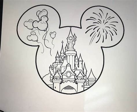 30 Magical Disney Drawing Sketch Ideas And Inspiration Brighter Craft