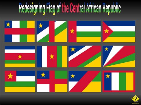 Redesigned Flag Of Central African Republic By Me Which One Is The
