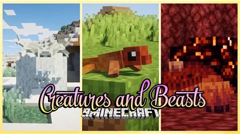 Creatures And Beasts Mod Minecraft
