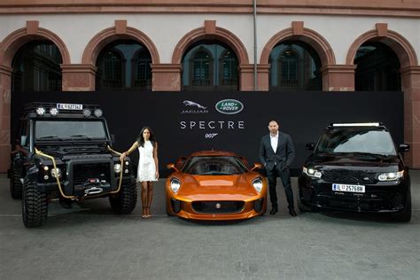 Jaguar Land Rover Unveils Cars From New Bond Film Spectre Autotalk