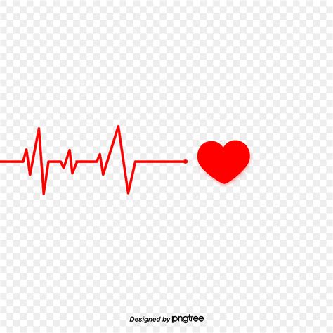 Heartbeat Hd Transparent Cartoon Heartbeat Material Heartbeat Clipart