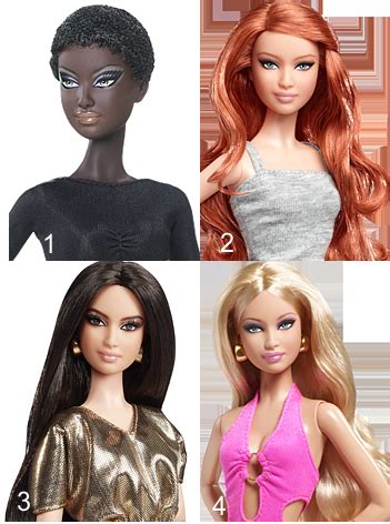 Barbie Basics Model No Goddess Face Mold Facial Sculpt Used In