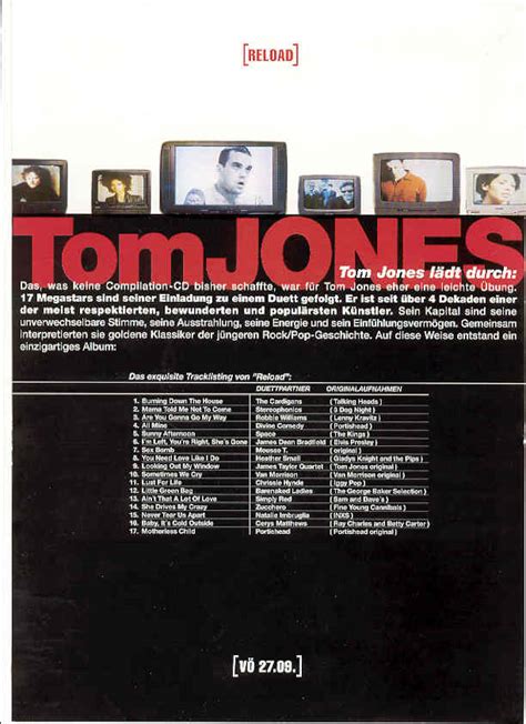 Poplife Shop Tom Jones Reload Pap