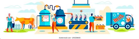 Cartoon Food Factory Images Stock Photos And Vectors Shutterstock