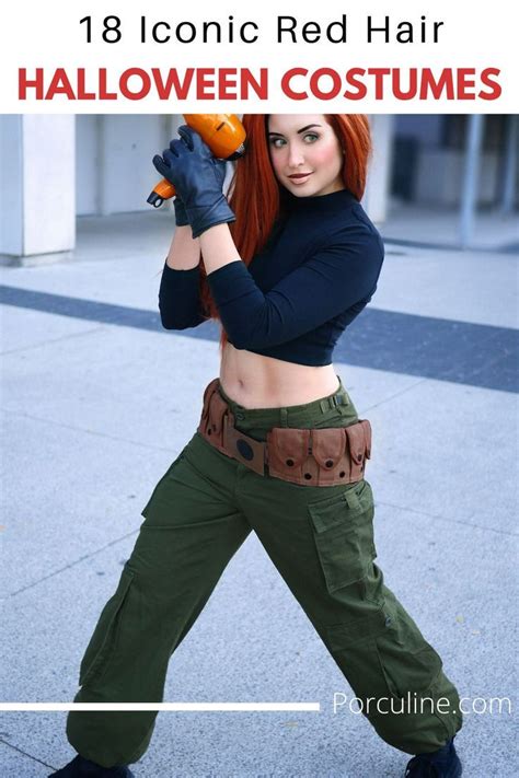 18 Iconic Red Hair Halloween Costume Ideas In 2022 Kim Possible Cosplay Red Hair Halloween