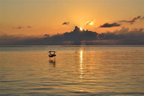 Tropical Island Sunrise Stock Photo Image Of Asia Ocean 91947502