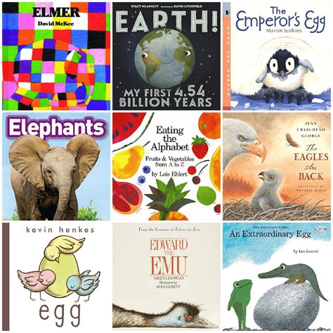 Letter E Book List For Kids