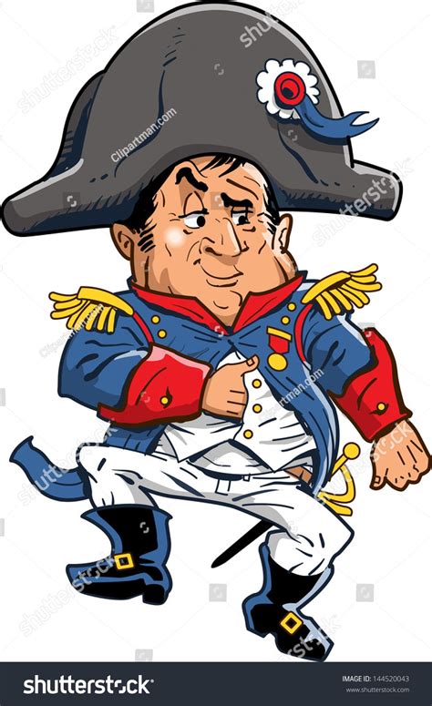 Cartoon Illustration Of Napoleon Ad Sponsored Cartoon