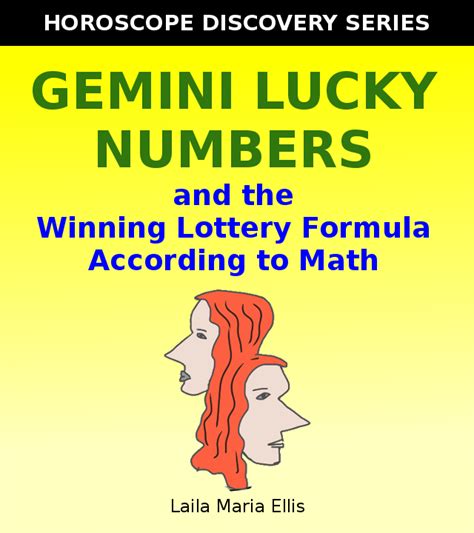 Gemini Lucky Numbers For The Lottery Lucky Numbers Lottery