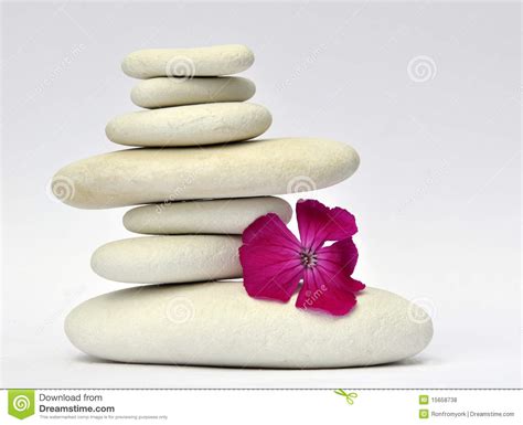 Stones And Flower Editorial Stock Photo Image Of Material 15658738