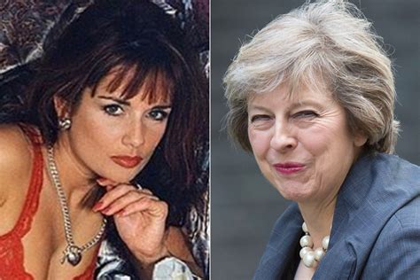 Topless Model Teresa May Denies She Is Incoming Prime Minister Theresa May