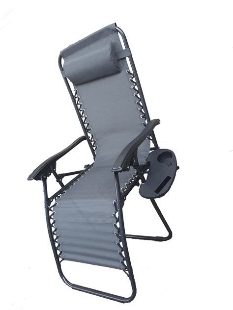 You can usually find these around the arm rest somewhere. Zero Gravity Reclining Chairs with Cup Holder Outdoor ...